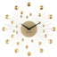 Sunburst Metal Wall Clock-27315493-27682232