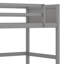 Kaman Solid Wood Twin Size Loft Bed With Ladder-274072878