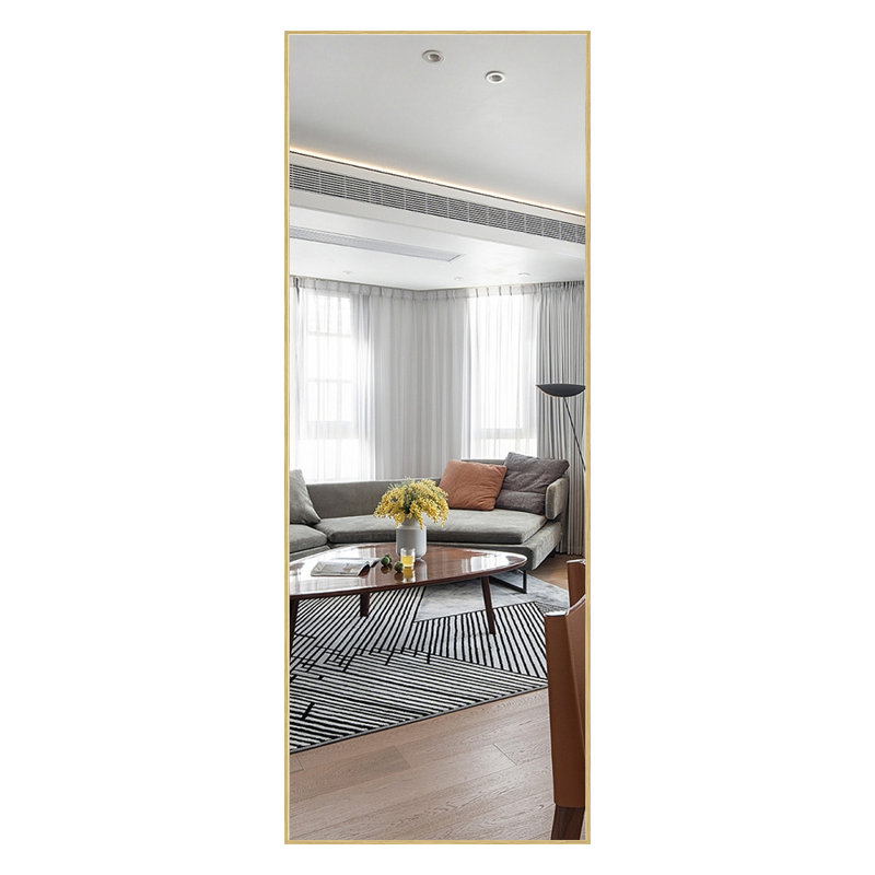Miroir sur pied Koudia, Noir, 71 po x 31 po