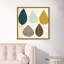 "Floral and Botanical World In A Leaf" par Oliver Gal, reproduction d'art graphique sur toile-1480248842-1480248845