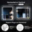 Metal Rectangle Mirror