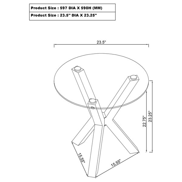 Dimensions du produit