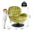 Zenon Velvet Swivel Accent Chair with Ottoman-991307802