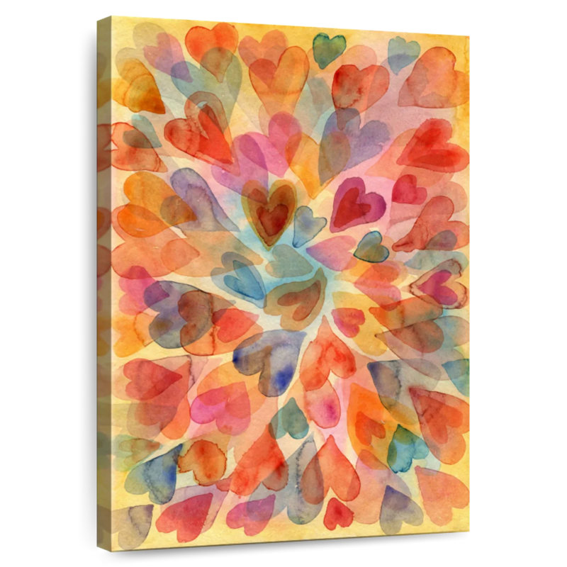 Hardie Hearts, 30" H x 20" W