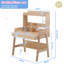 Solid Wood Study Desk With Storage