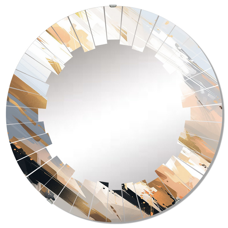 Miroir mural Amitee, 32 po x 32 po