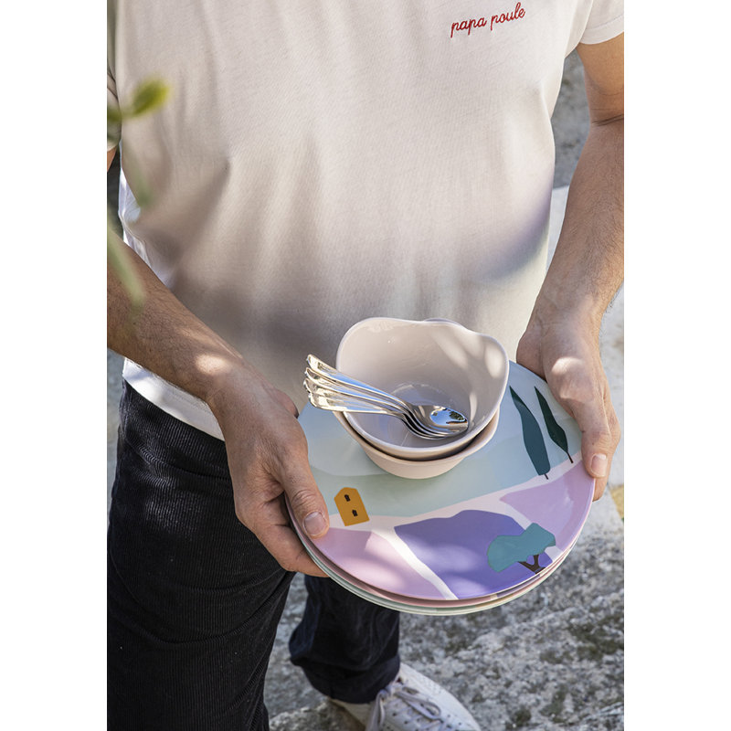 Destination Sud Salad/Dessert Plate