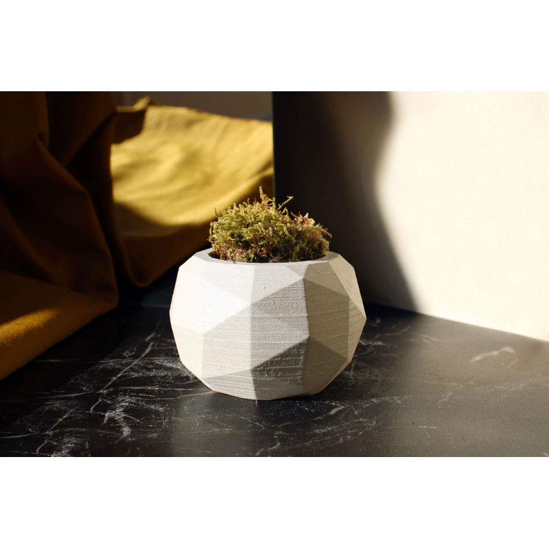 Arianwen Handmade Pot Planter, Grey