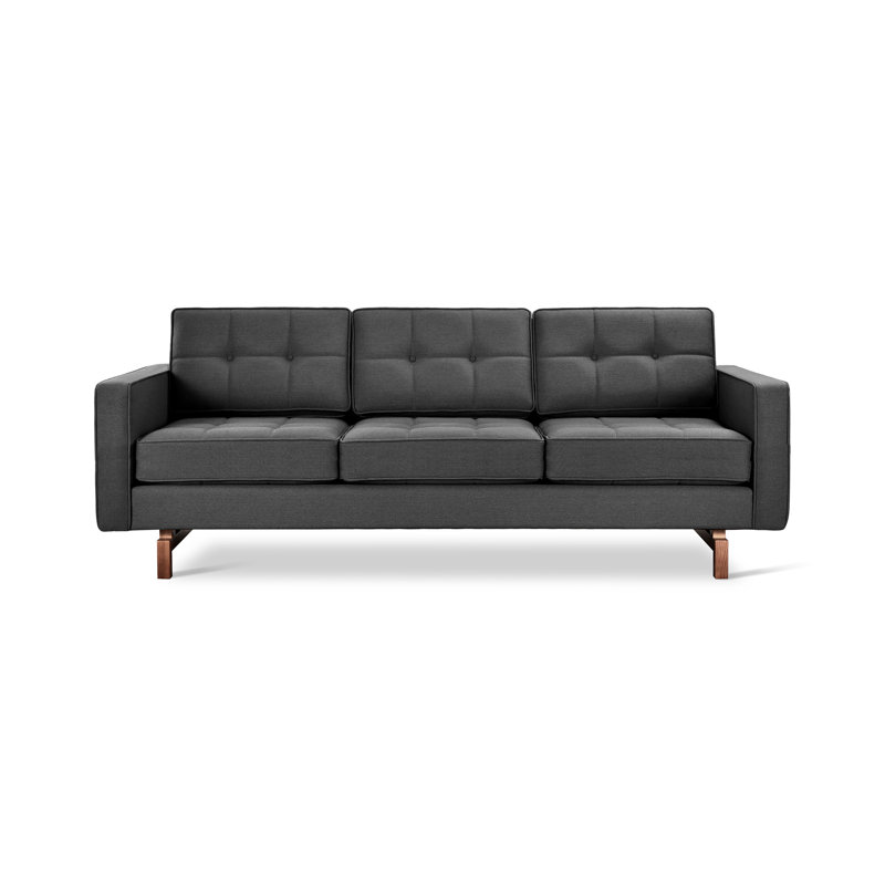 Jane 2 Sofa, Parliament Stone Performance Twill, Brown