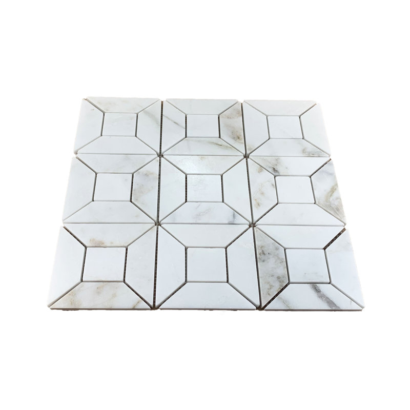 1" x 4" Marble Novelty Mosaic Wall & Floor Tile