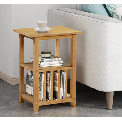 Austrinus Side Table with Storage