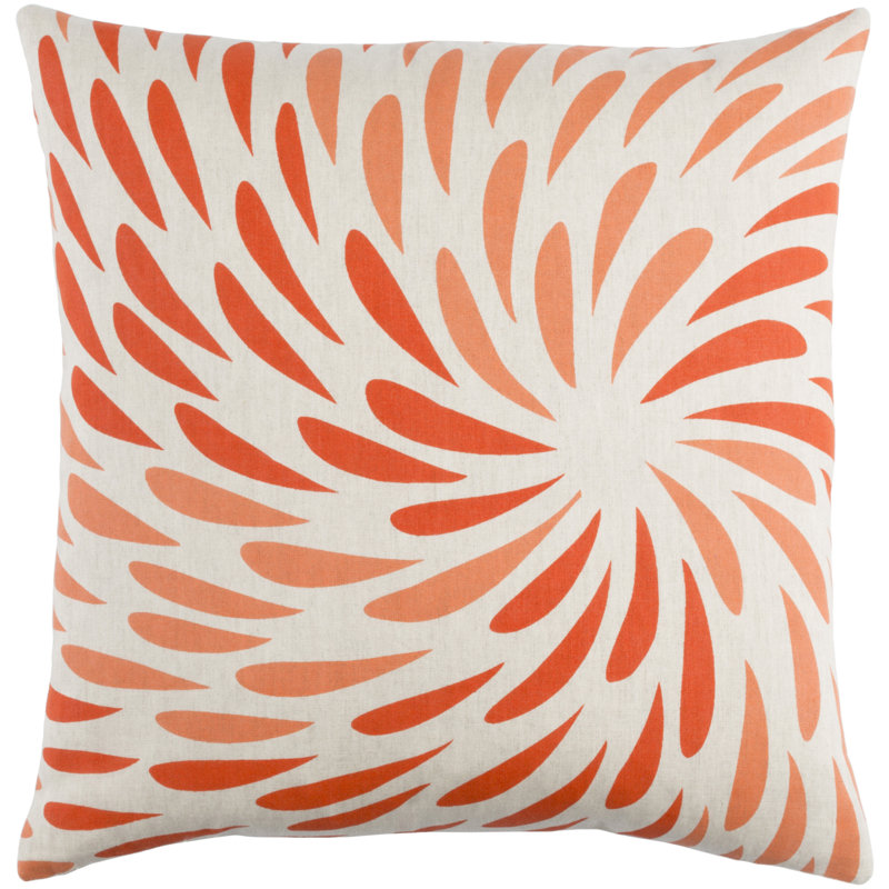 Eye of the Storm Pillow Cover, 20" H x 20" W x 0.25" D, Green