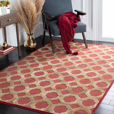 Tapis géométrique Alvyn Paradise Performance