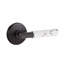 Select Round Privacy (Bed & Bath) Door Lever with Round Rosette-552205809-552205808