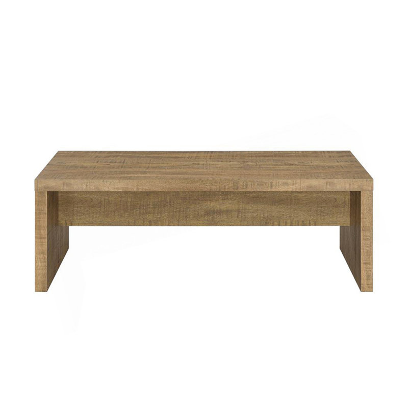 Rectangular Engineered Wood Coffee Table, Mango