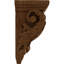 Support en bois / corbeau H 4,25 po x l 2,25 po x P 2,25 po-91263040