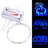 Yescom Bright LED Bike Wheel Light Auto Open and Close Bicycle Wheel Spoke Light String Blue