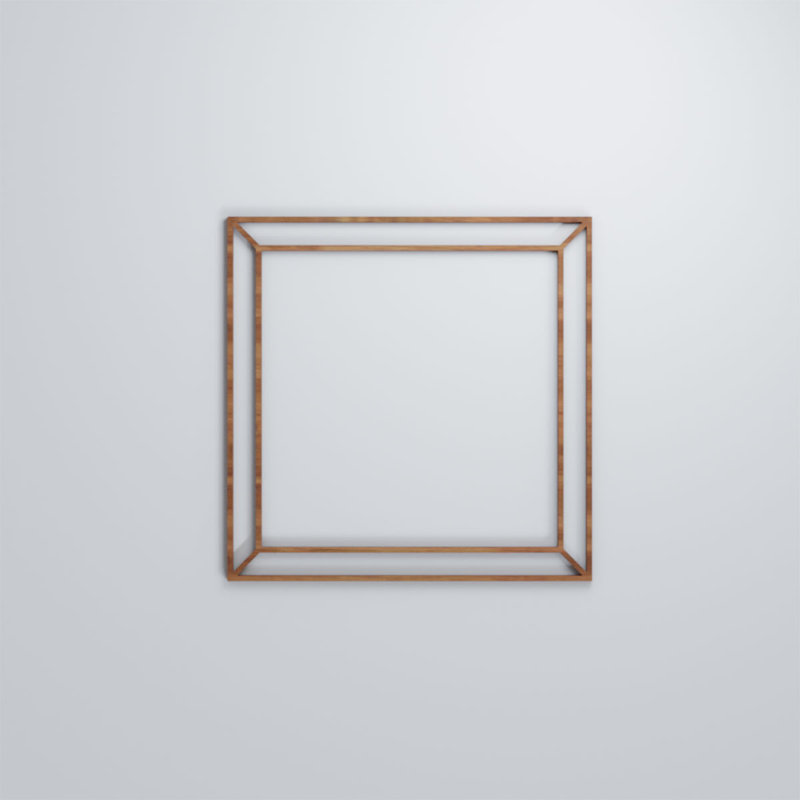 Panneaux muraux décoratifs en bois Fairplay, Noyer, H 11,375 po x l 11,375 po x P 0,25 po