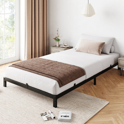 Heavy Duty Metal Platform Bed Frame –6 Inch Height