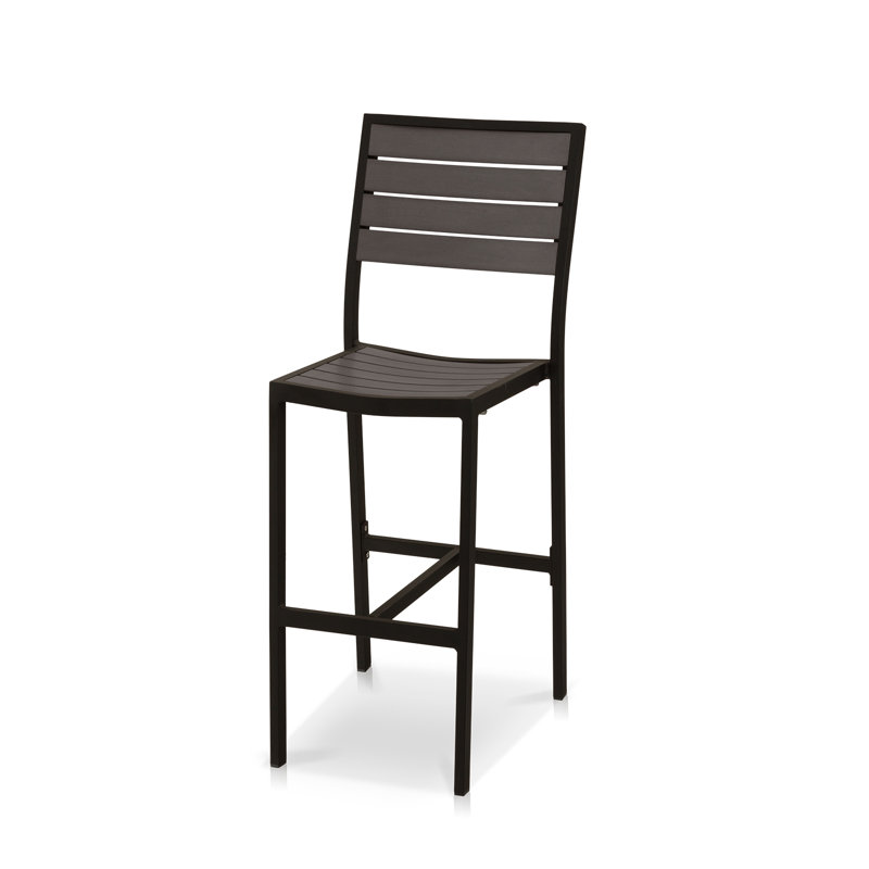 Tabouret de bar 30 po Napa, Noir / Gris