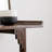 Dentrell 32.7"H Bamboo Console Table, Entryway Table Walnut Color