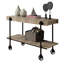 Mobilier de salon de style industriel 2 pièces