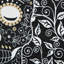 Tapis de couloir antidérapant FIESTA Skull & Vine-96321325