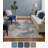 Jewel Modern Abstract Gray Area Rug-114192854