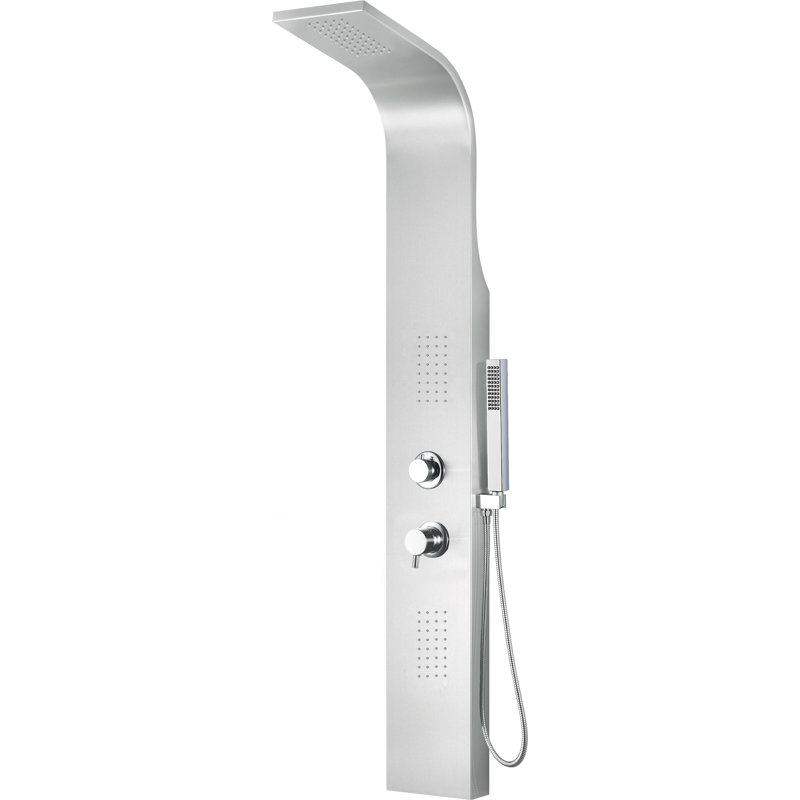 59 Shower Panel With Fixed Shower Head