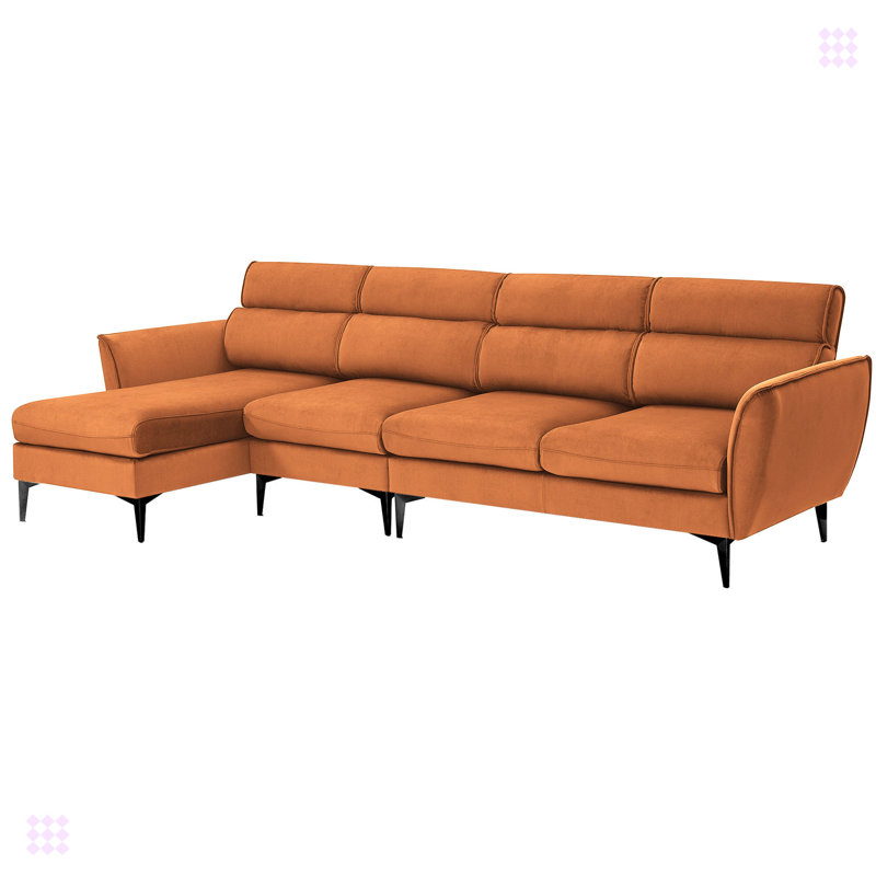 Canapé modulaire 4 pièces Lasonja