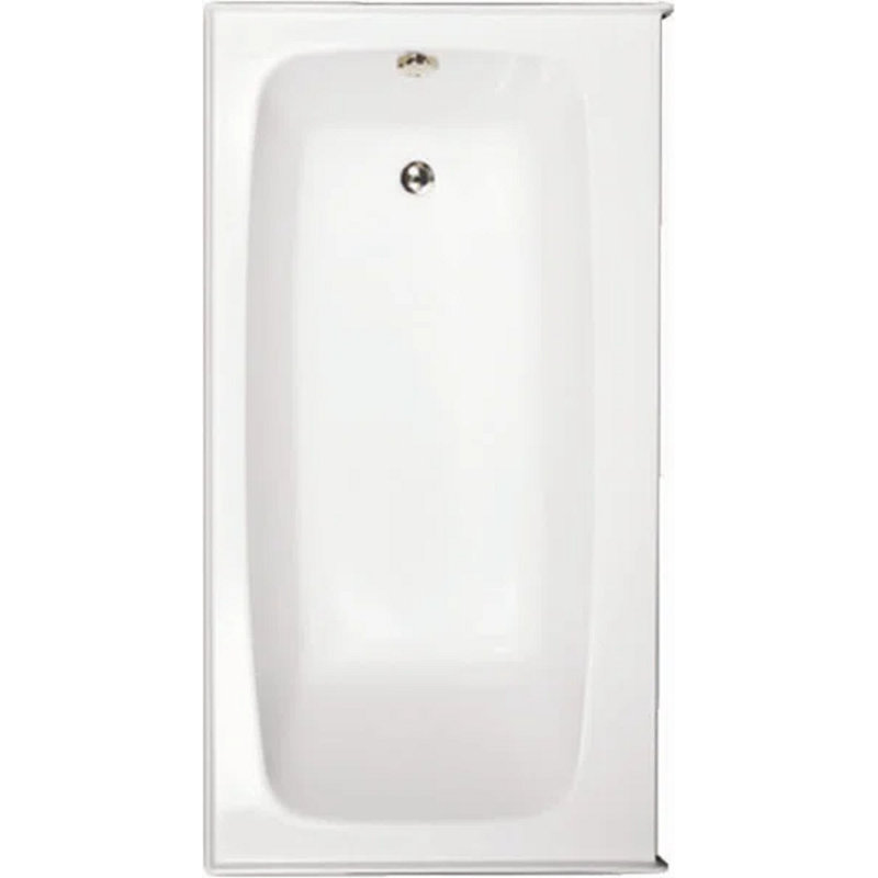 Regan 72'' x 32'' Air Acrylic Bathtub, Biscuit, Left