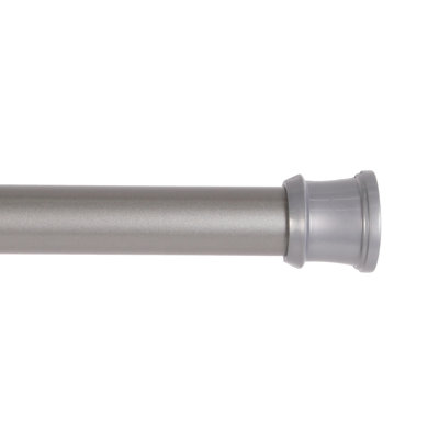 Kenney Twist & Fit No Tools Tension Shower Curtain Rod, 36-63"