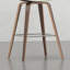 Tabouret à hauteur de comptoir / de bar Bentwood (ensemble de 2)-1776208638
