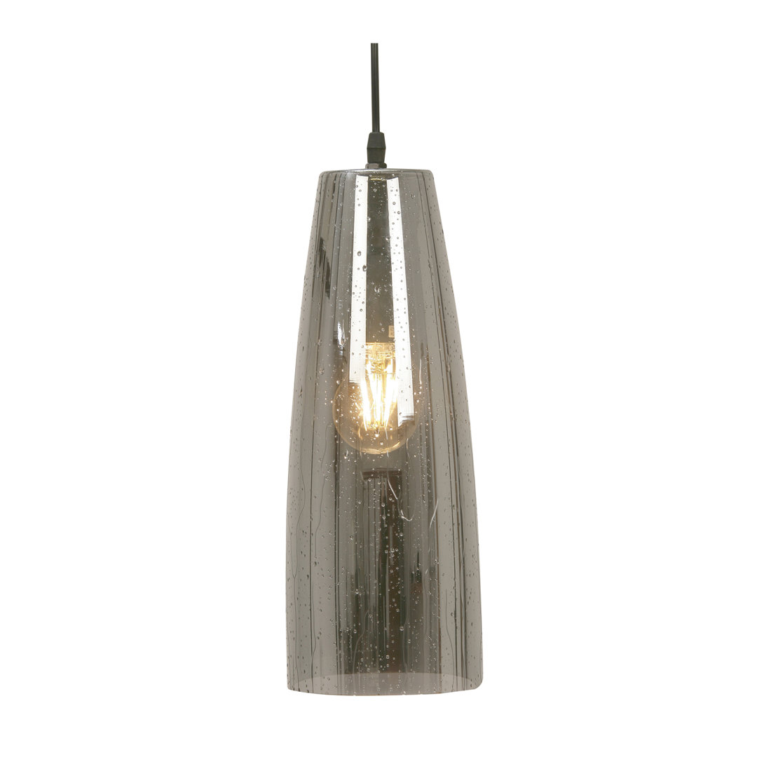 Flatiron 1 - Light Black Single Pendant