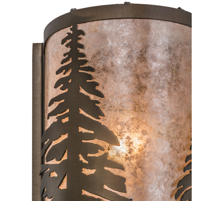 Rustic Lodge 1 - Light Flush Mounted Sconce