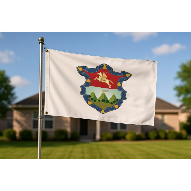 Drapeau de la ville de Guatemala - drapeau