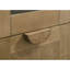 Vitrine 4 portes brun clair vieilli