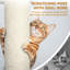 Arbre à chat de 78 pouces de couleur beige, avec corde, grand et perchoir - facile à monter pour les propriétaires avec plusieurs poteaux à griffer pour chats, assemblage de condos