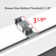 56" - 60" W X 79" H Double Sliding Frameless w/ Upgraded Soft-Closing System Technology Shower Door