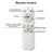 Indoor Modern 52 Inch Ceiling Fan 6 Speed Wind 5 Blades Remote Control Reversible DC Motor With Led Light-631685789-631685790
