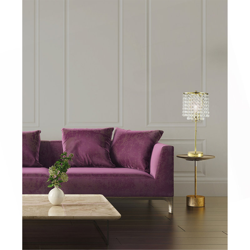 LAMPE DE TABLE EXTRAIRE 19 "H 1", 23W, Doré