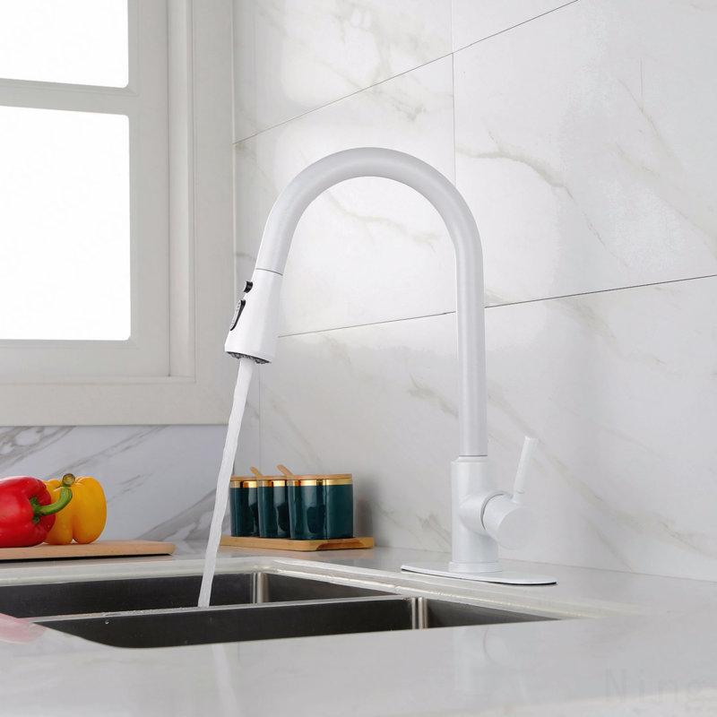 Robinet de cuisine avec douchette extractible