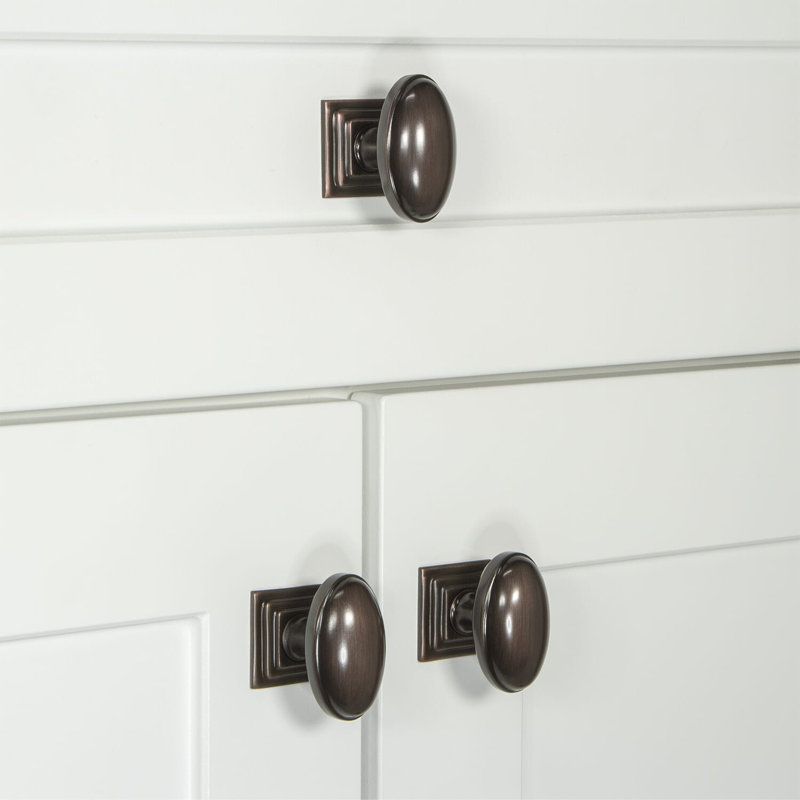 Eden Prairie Oval Knob, Timeless Bronze
