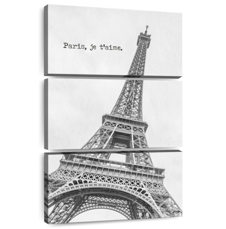 Masam Paris Je TvÂ¢Aime, 57" H x 36" W