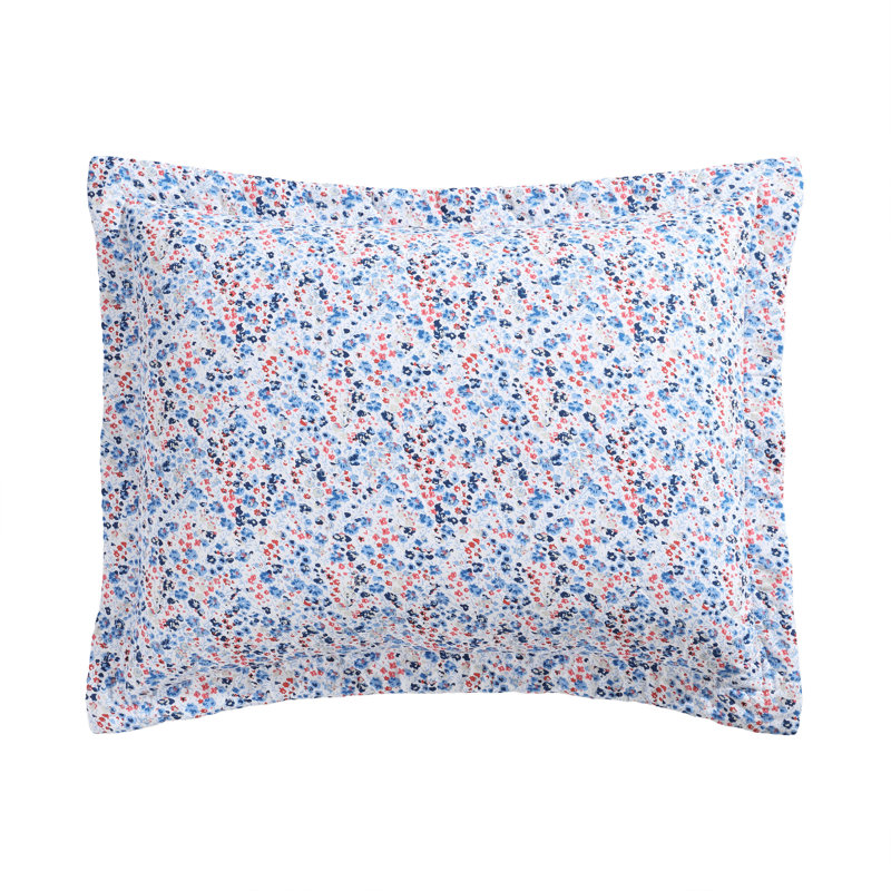 Leona 100% Cotton Standard Quilt Set, Queen Quilt + 2 Standard Shams