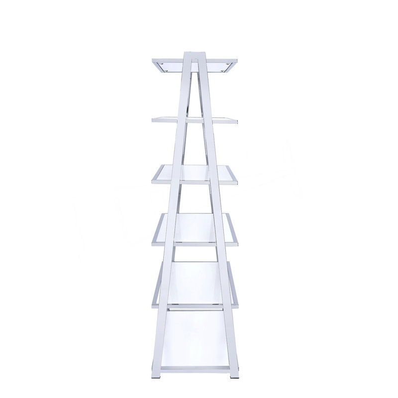 High Gloss Bookshelf, Rectangular Bookshelf
