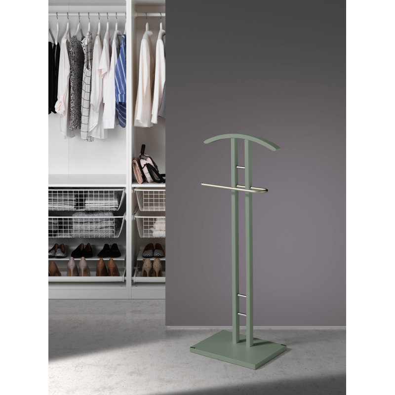 Rives Freestanding Valet Stand, Green