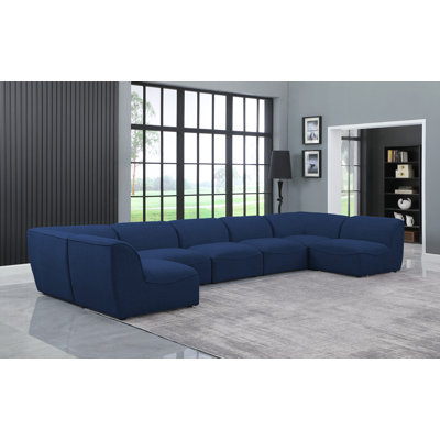 Arens Upholstered U-Shaped Sectional Reversible