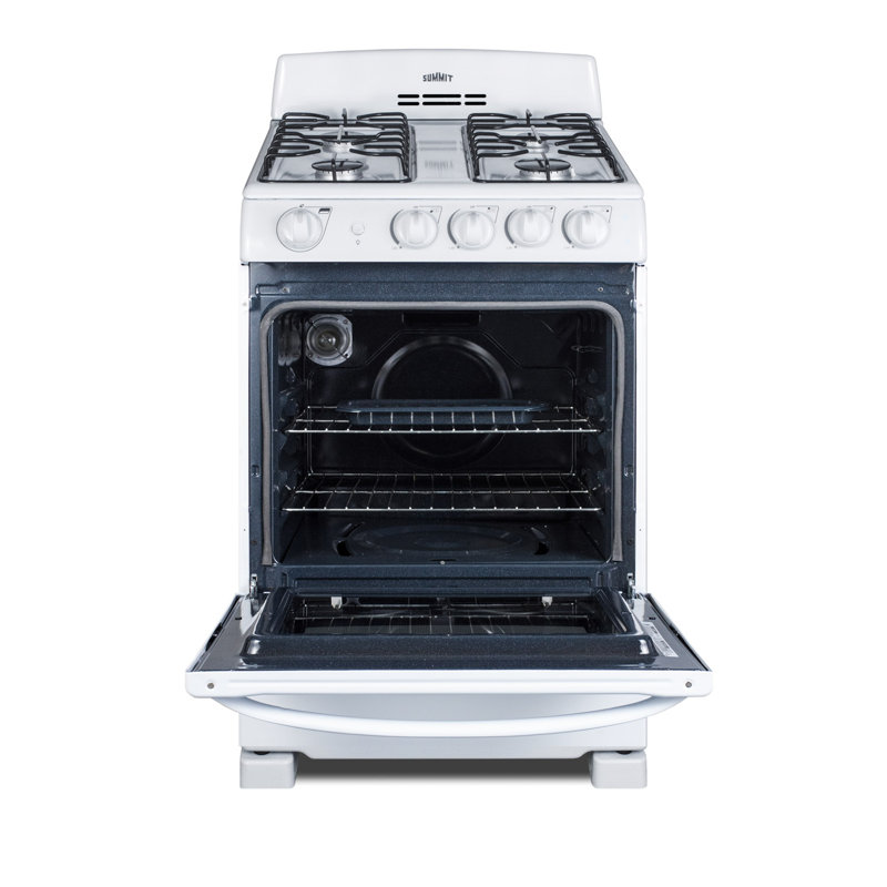 Cuisinière à gaz 24 po sur pied