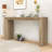 Elegant Waterfall Edge Console Table with Hidden Drawers-1569937677